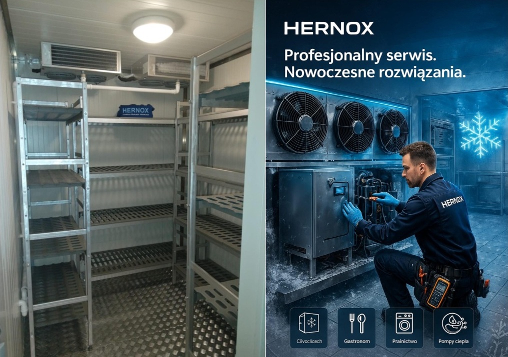 Komora Chłodnicza Hernox - produkcja na indywidualne potrzeby