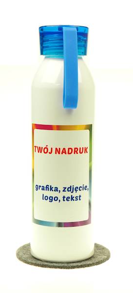 Bidon z silikonowym paskiem