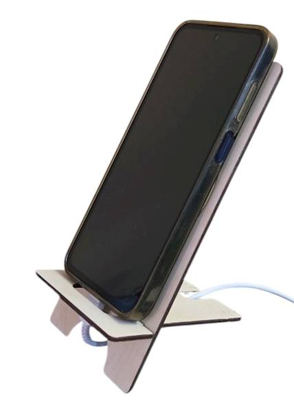 Stojak na telefon - grawerowany