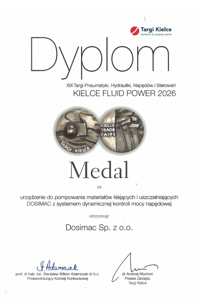 Dyplom DOSIMAC