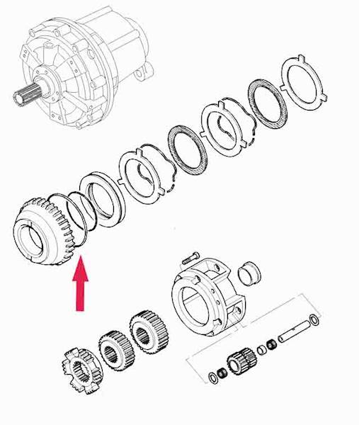 PIERŚCIEŃ ORING MASSEY FERGUSON