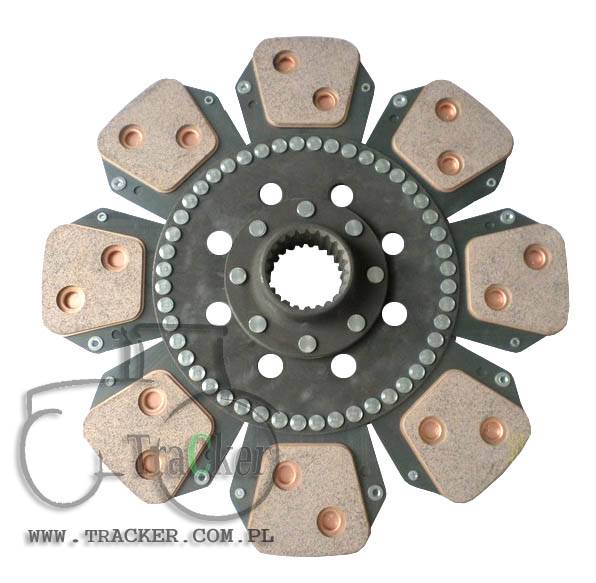 TARCZA SPRZĘGŁOWA MASSEY FERGUSON 8 łop LUK
