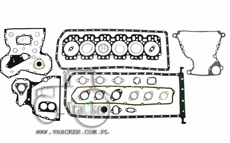 ZESTAW USZCZELEK SILNIKA JOHN DEERE 6 CYL kpl