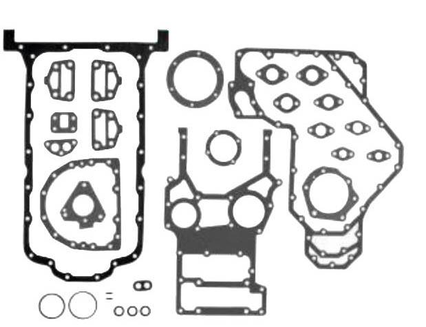 ZESTAW USZCZELEK DÓŁ SIL.CATERPILLAR 428D