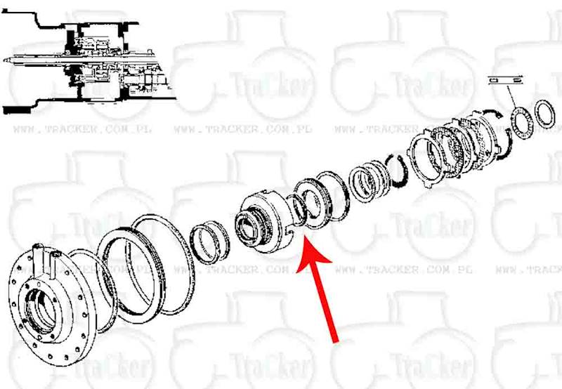 ORING TŁOCZYSKA CLAAS RENAULT