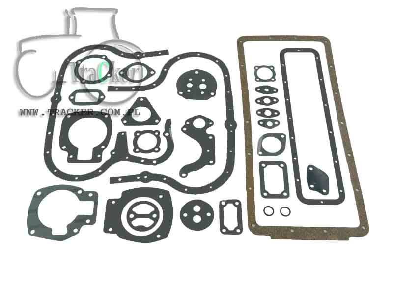 ZESTAW USZCZELEK JCB LEYLAND 4.98NT DÓŁ