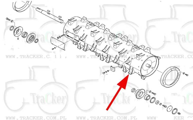 NAKADKA ODRZUTNIKA CLAAS