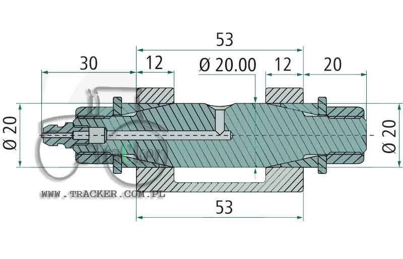 SWORZEŃ NAPRAWCZY SIŁOWNIKA SKRĘTU CNH EXPANDER