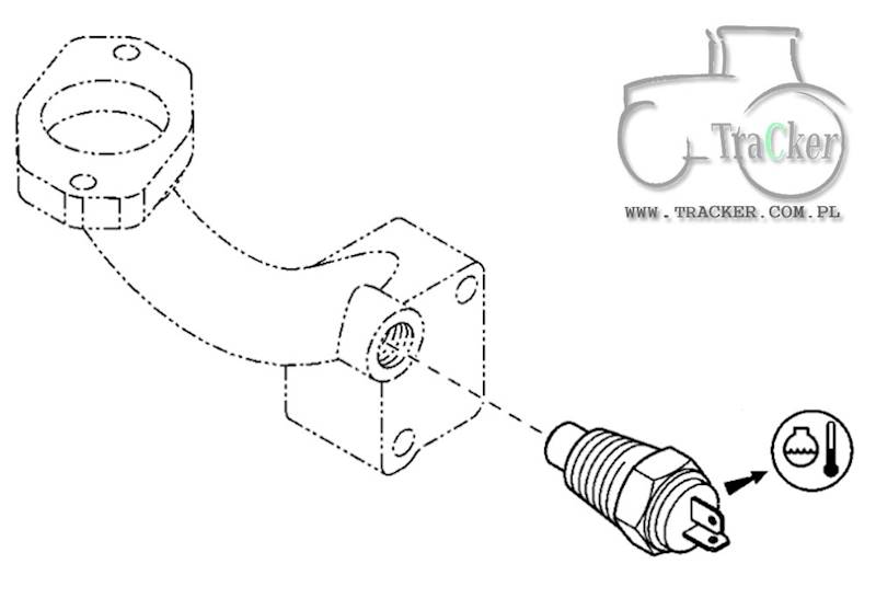 CZUJNIK TEMPERATURY JOHN DEERE 2.9-6.8 L