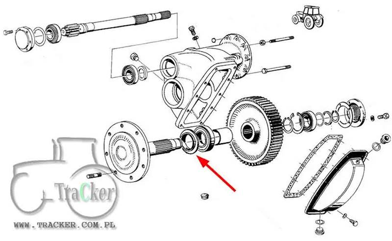 USZCZELNIACZ WAŁU FENDT 80x120x11/22,5