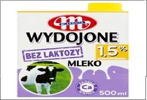 MLEKO MLEKOVITA BEZ LAKTOZY 1,5% 0,5L