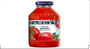 SOK TARCZYN POMIDOR 100%300ML BUT.BZW.