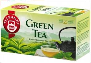 HERBATA TEEKANE GREEN TEA 20TB