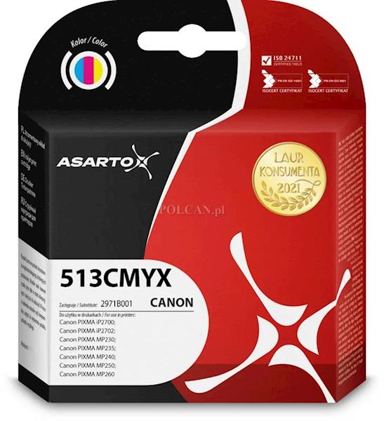 Asarto Canon CL-513 Kolor