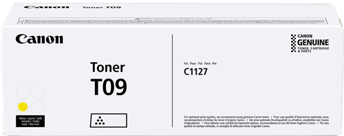 TONER CANON T09 yellow X C1127i / C1127iF
