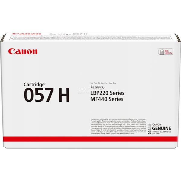 TONER CANON CRG057H black - MF 443dw / 445dw / 446x