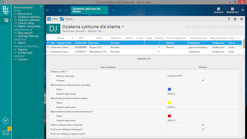 INSERT BIURO NEXO - system wspomagający pracę biura rachunkowego
