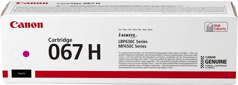 TONER CANON 067H magenta MF65xC / LBP63xC