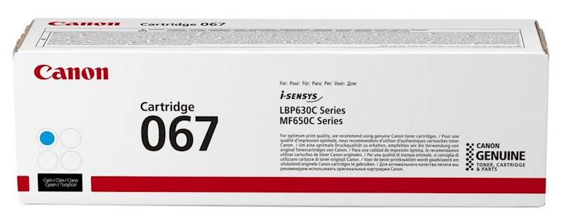 TONER CANON 067H cyan MF65xC / LBP63xC