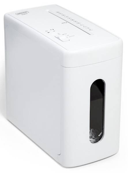 NISZCZARKA WALLNER EF910 C4 kosz 9.1L , cięcie ścinki 4x38mm , wydajność do 10 arkuszy, poziom bezp. P4