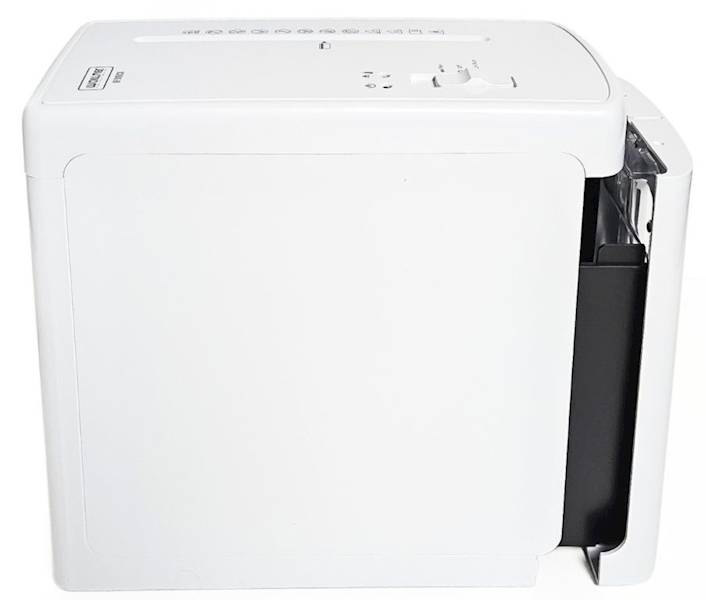 NISZCZARKA WALLNER EF910 C4 kosz 9.1L , cięcie ścinki 4x38mm , wydajność do 10 arkuszy, poziom bezp. P4