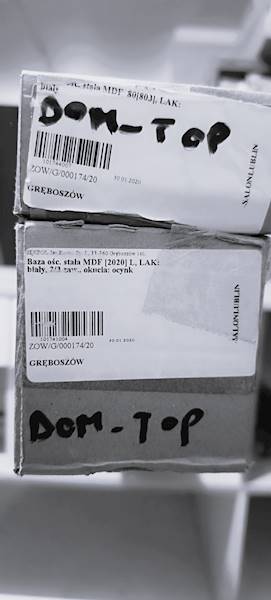 OŚCIEŻNICA STAŁA MDF 80L BIAŁY VIVENTO