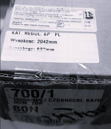 KĄTOWNIK 20 mm ERKADO 80N DĄB ST CPL 8 CM