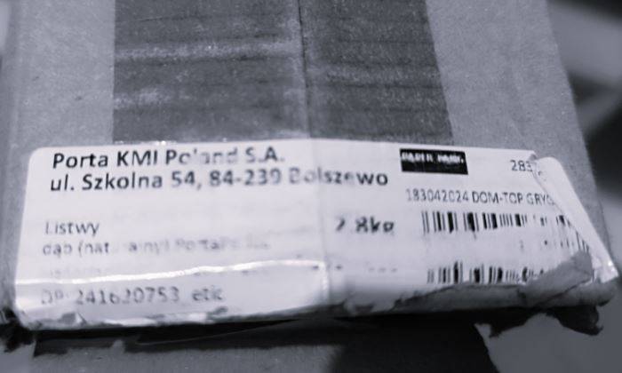 OPASKA MASKUJĄCA PORTA DĄB NATURALNY KPL 8cm