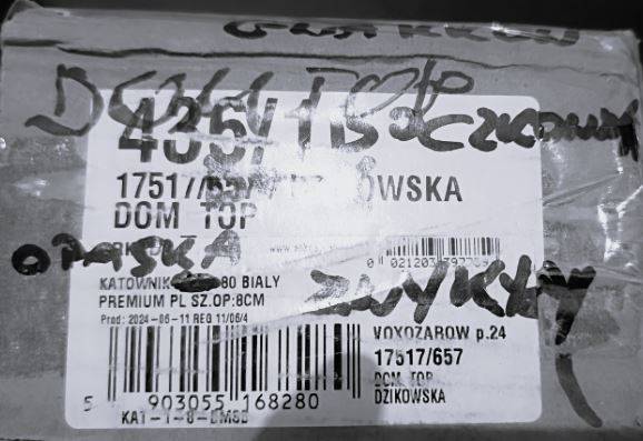 KĄTOWNIK 20 mm ERKADO 80 BIAŁY PREMIUM 8