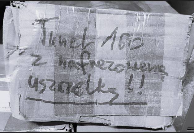 TUNEL 140-160 140 BIAŁA MAT z wadą - uszczelka