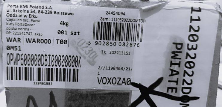 KĄTOWNIK Z PRZEDŁ. PIÓREM PORTA BIAŁY PORTADECOR