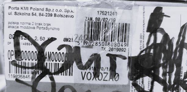 KĄTOWNIK 20 mm PORTA AKACJA MIODOWA prawy pion