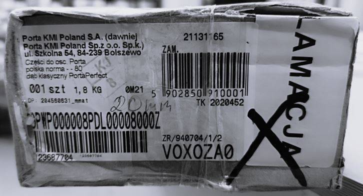 NADPROŻE KĄTOWNIKA PRZEDŁ. DĄB KLASYCZNY 8/45