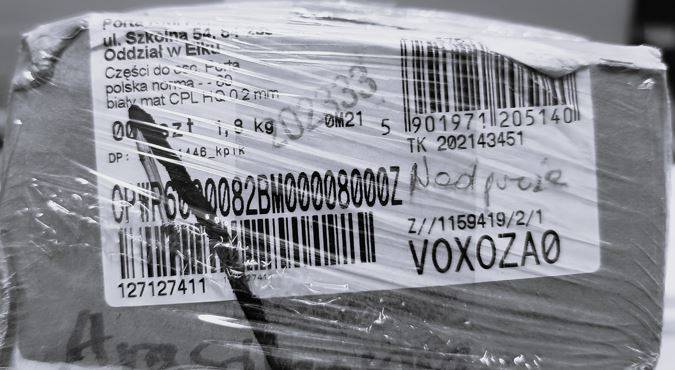 NADPROŻE KĄTOWNIKA Z PRZEDŁ. P BIAŁY MAT CPL HQ