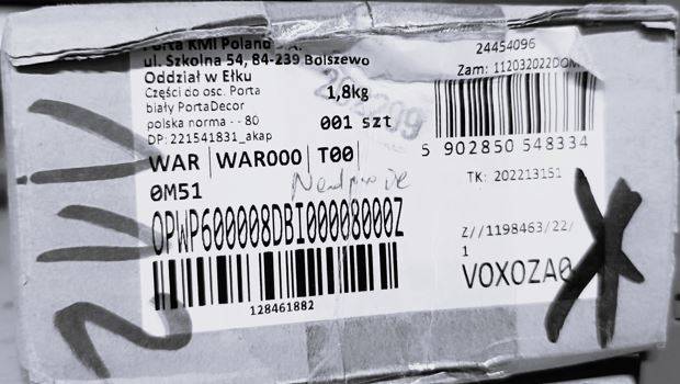 NADPROŻE KĄTOWNIKA PRZEDŁ. BIAŁY PORTADECOR 8/45