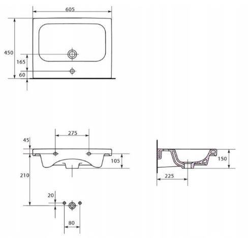 ZESTAW 805 LARA COLOUR 60 BIAŁA DSM S801-145