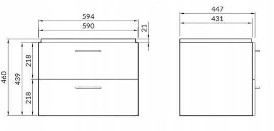 ZESTAW 805 LARA COLOUR 60 BIAŁA DSM S801-145