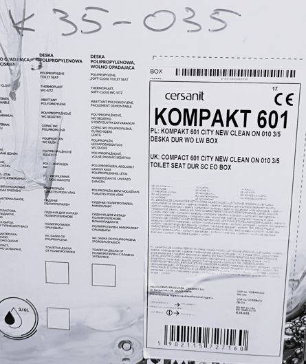 KOMPAKT CITY NEW 601CLEAN ON 3/5 D.AWO.ŁW K35-035 