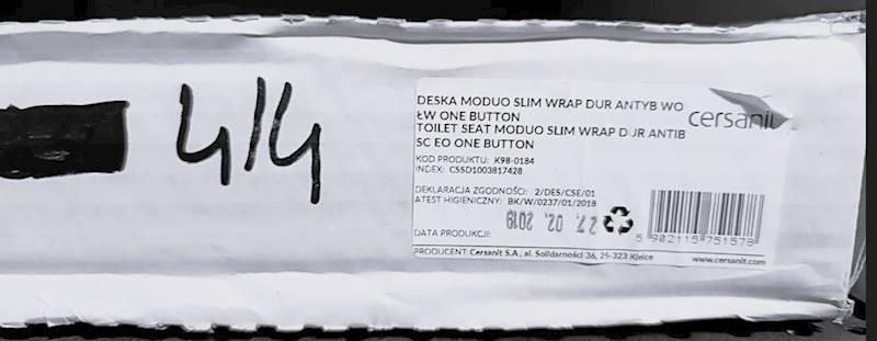 DESKA CERSANIT MODUO K98-0184