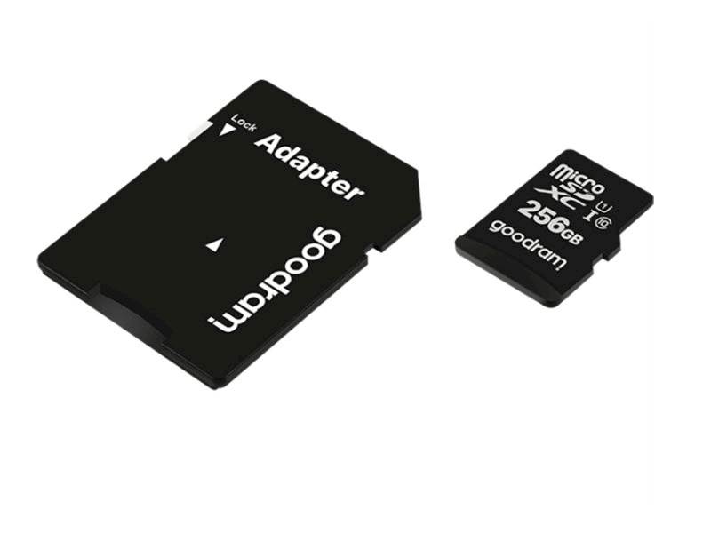 Karta pamięci microSD 256GB Goodram z adapterem