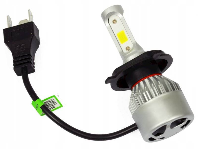Żarówka LED H4 72W 16000lm COB zestaw 2 szt.