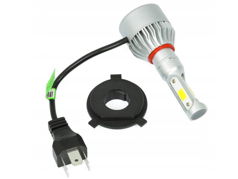 Żarówka LED H4 72W 16000lm COB zestaw 2 szt.