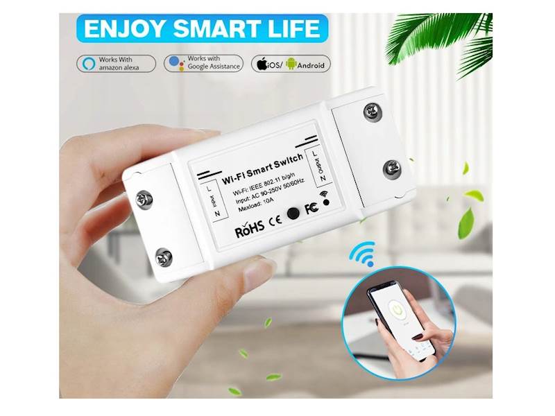 Smart breaker WiFi 230V włącznik wyłącznik IOS