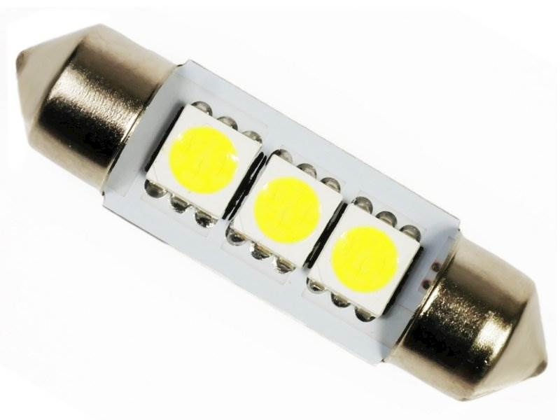 Żarówka samochodowa LED C5W 12V / 36mm