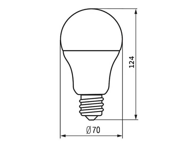 Żarówka LED E27 16W / 230V Vita A60 4000K neutraln