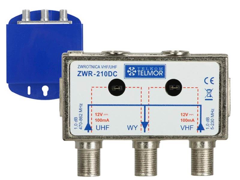 Zwrotnica VHF / UHF ZWR-210DC Telmor
