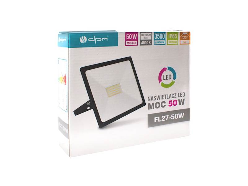 HALOGEN SLIM LED DPM 50W neutralny 4000K