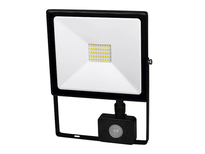 HALOGEN SLIM LED DPM 50W neutralny 4000K + PIR