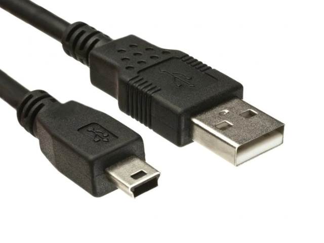 Kabel USB wtyk - Mini USB wt. NOKIA CANON GPS 1,8m