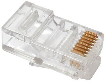 Wtyki RJ45 kat. 5 - opakowanie 10szt